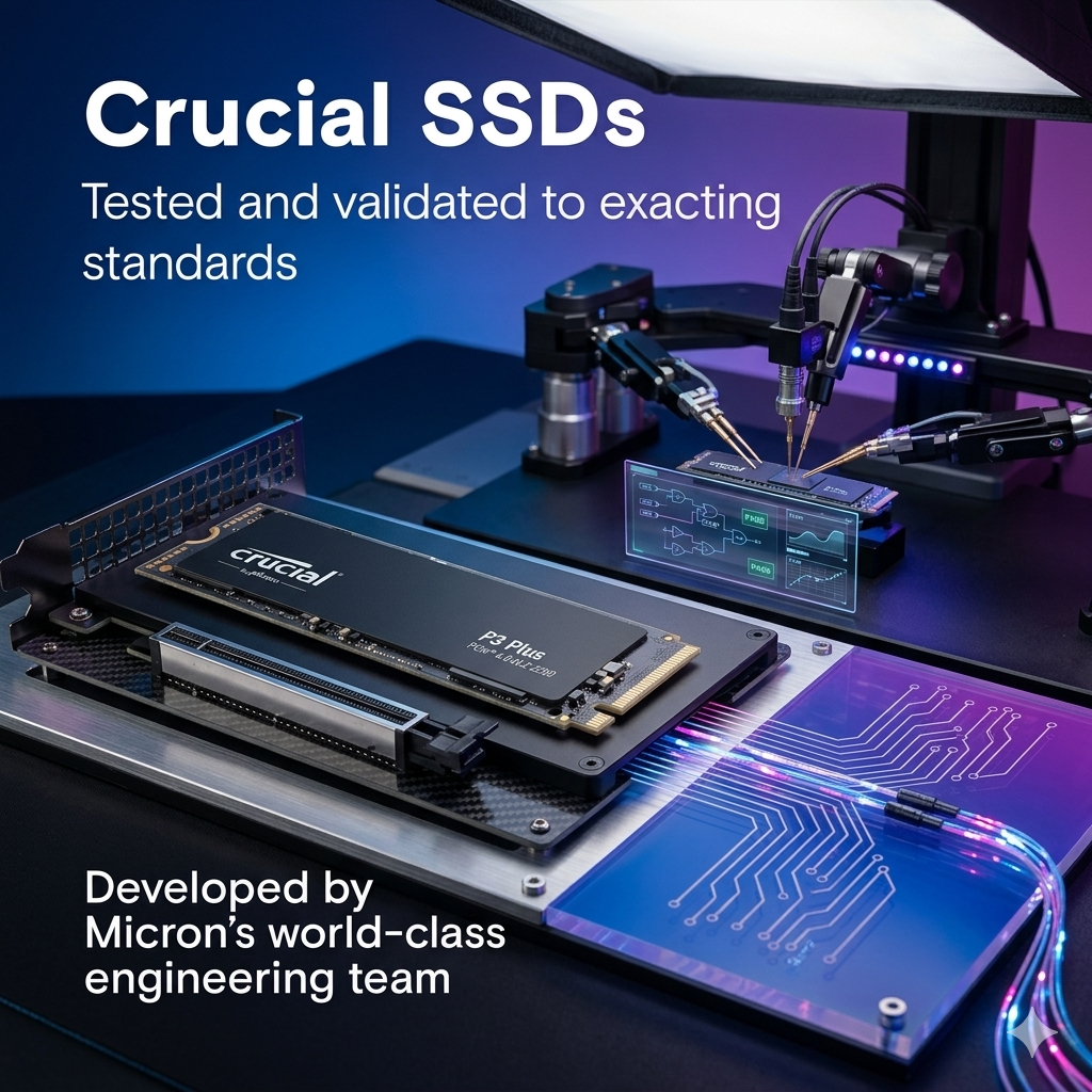 Crucial P3 Plus PCIe 4.0 NVMe SSD