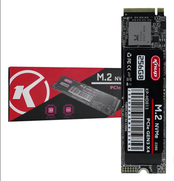 SSD NVMe M.2 de Alta Velocidade